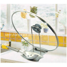 Multifunctionstainless Steel Lid and Spoon Rest/Lid and Spoon Rest Rack (SE2306)